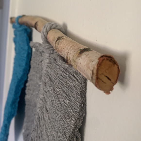 Set of 2: Grey and Blue Feathered Wall Art - Picture 8 of 14